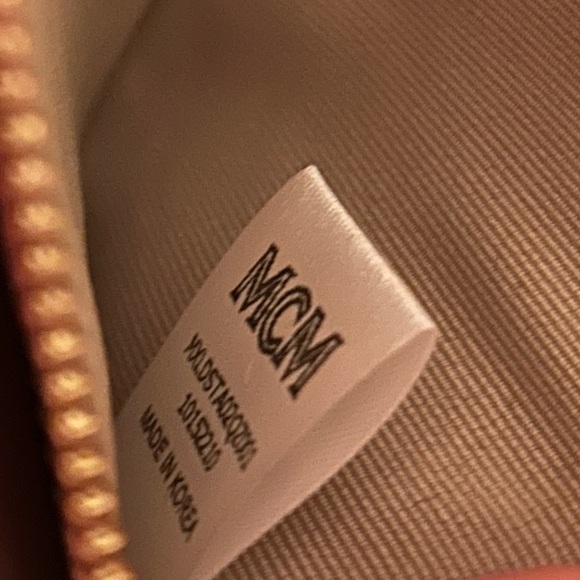 Pink Leather MCM Long Wallet - Picture 11 of 12